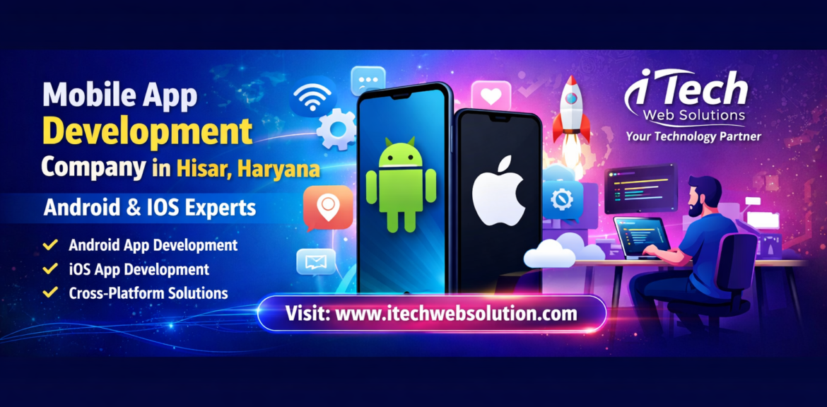 Whether you are a startup, SME, or an established enterprise, having robust mobile app development company for Android & iOS developers in Hisar, Haryana - can significantly enhance customer engagement, operational efficiency, and revenue generation.